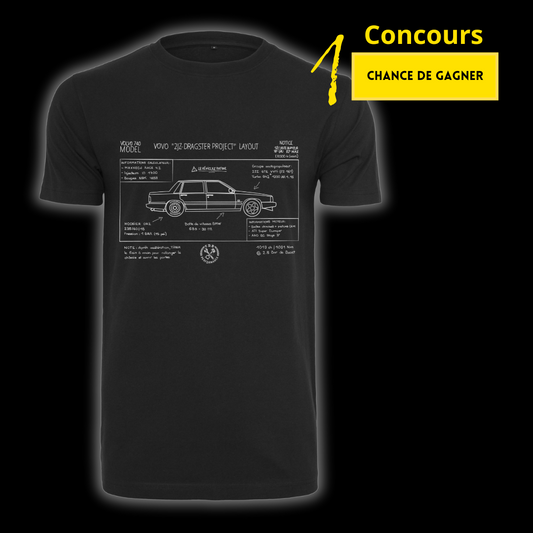 T-SHIRT CONCOURS Noir