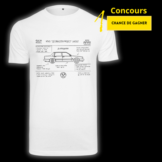 T-SHIRT CONCOURS Blanc
