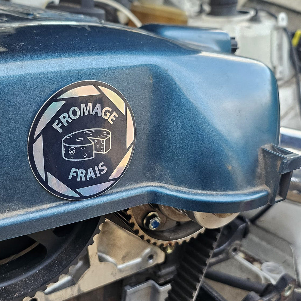 STICKER FROMAGE FRAIS HOLOGRAPHIQUE
