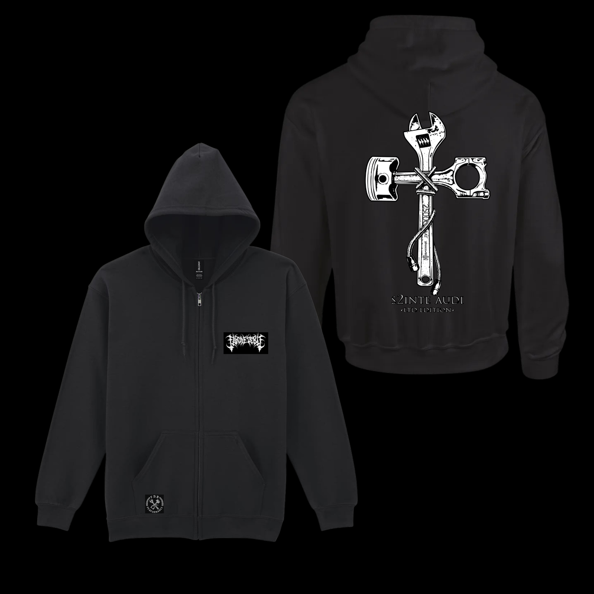 SWEAT ZIPPÉ S2INTE AUDI ( très quali )