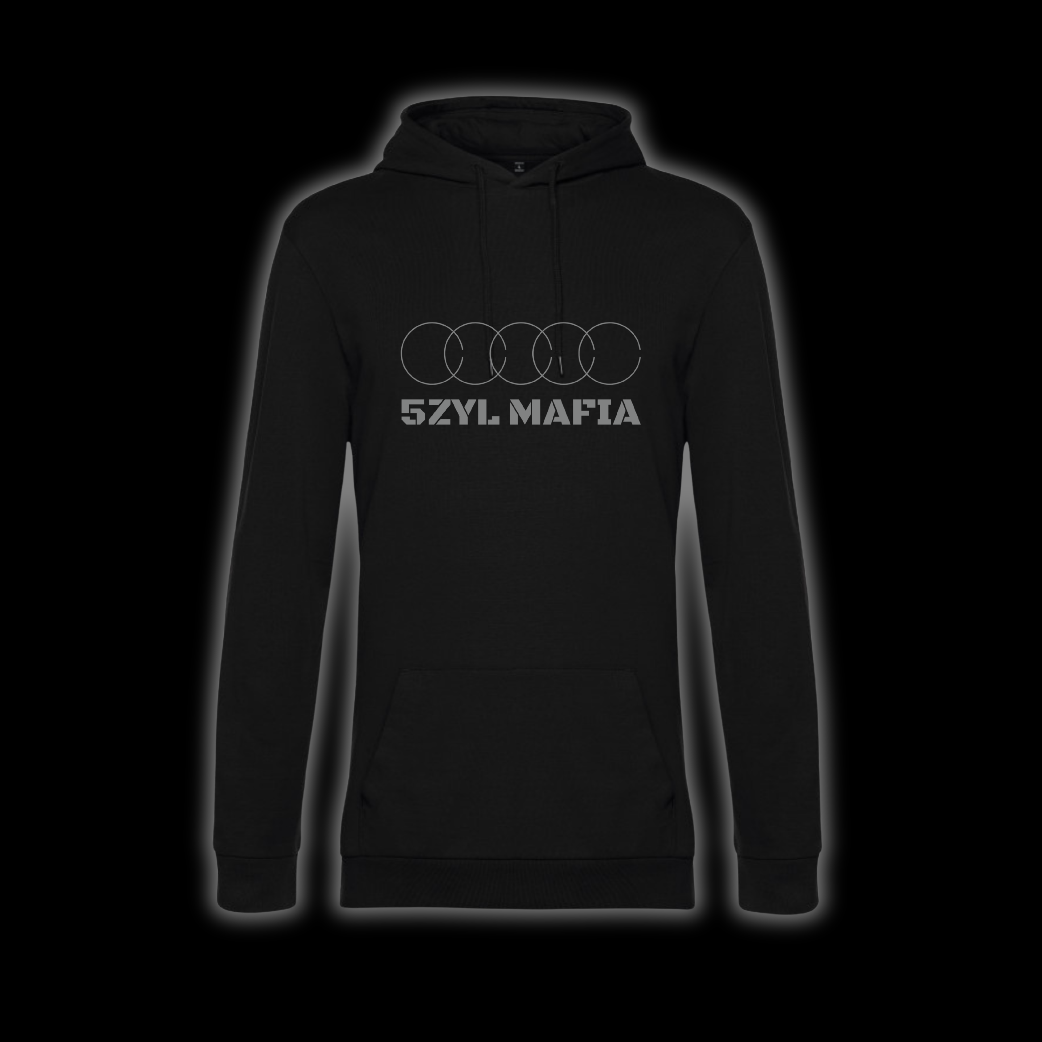 BLACK HOODIE 5ZYL MAFIA