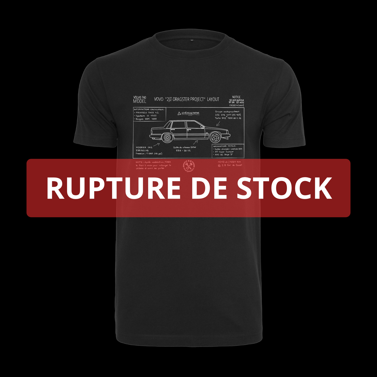 T-SHIRT CONCOURS Noir